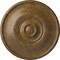Ekena Millwork Jefferson Ceiling Medallion (Fits Canopies up to 2 7/8"), 11 3/4"OD x 3/8"P, Rubbed Bronze CM12JERZS - alternate 1